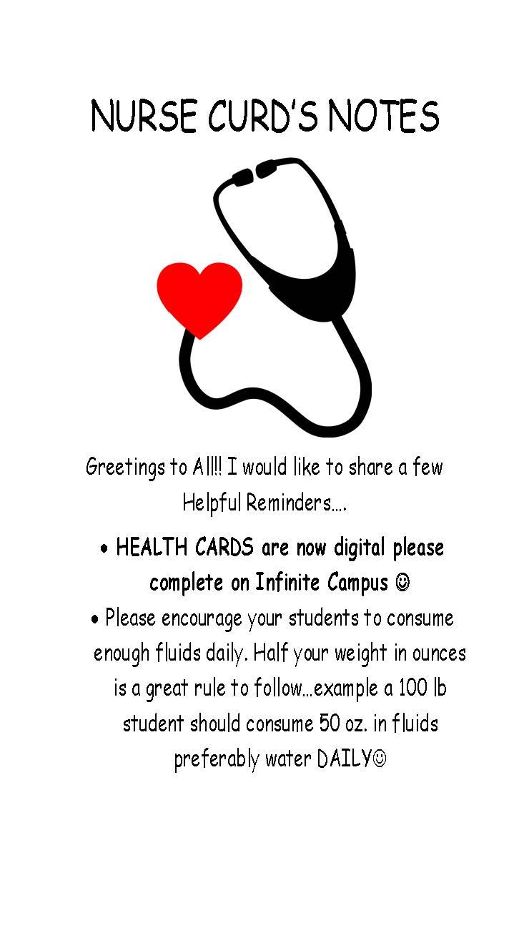 Nurse Curd's Notes